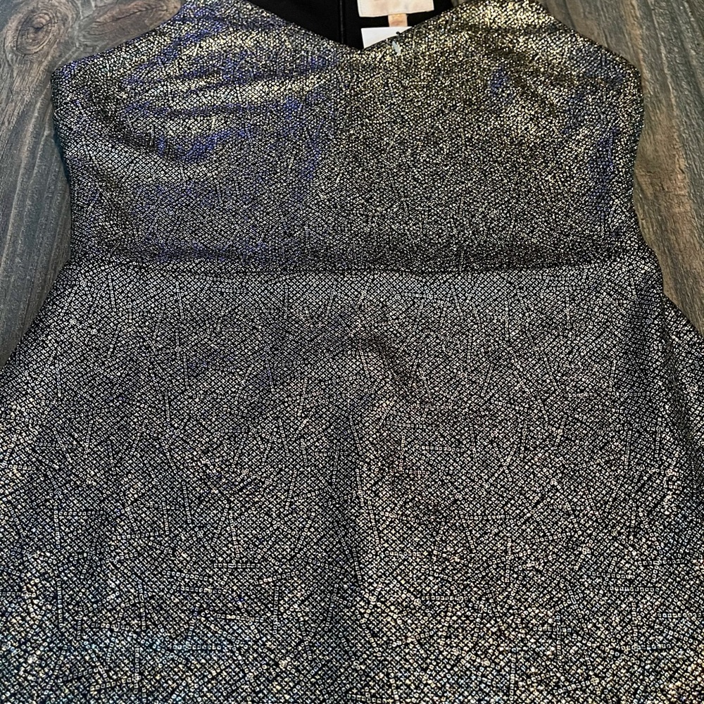 NWT Skies Are Blue gold shimmer dress - Picture 9 of 14